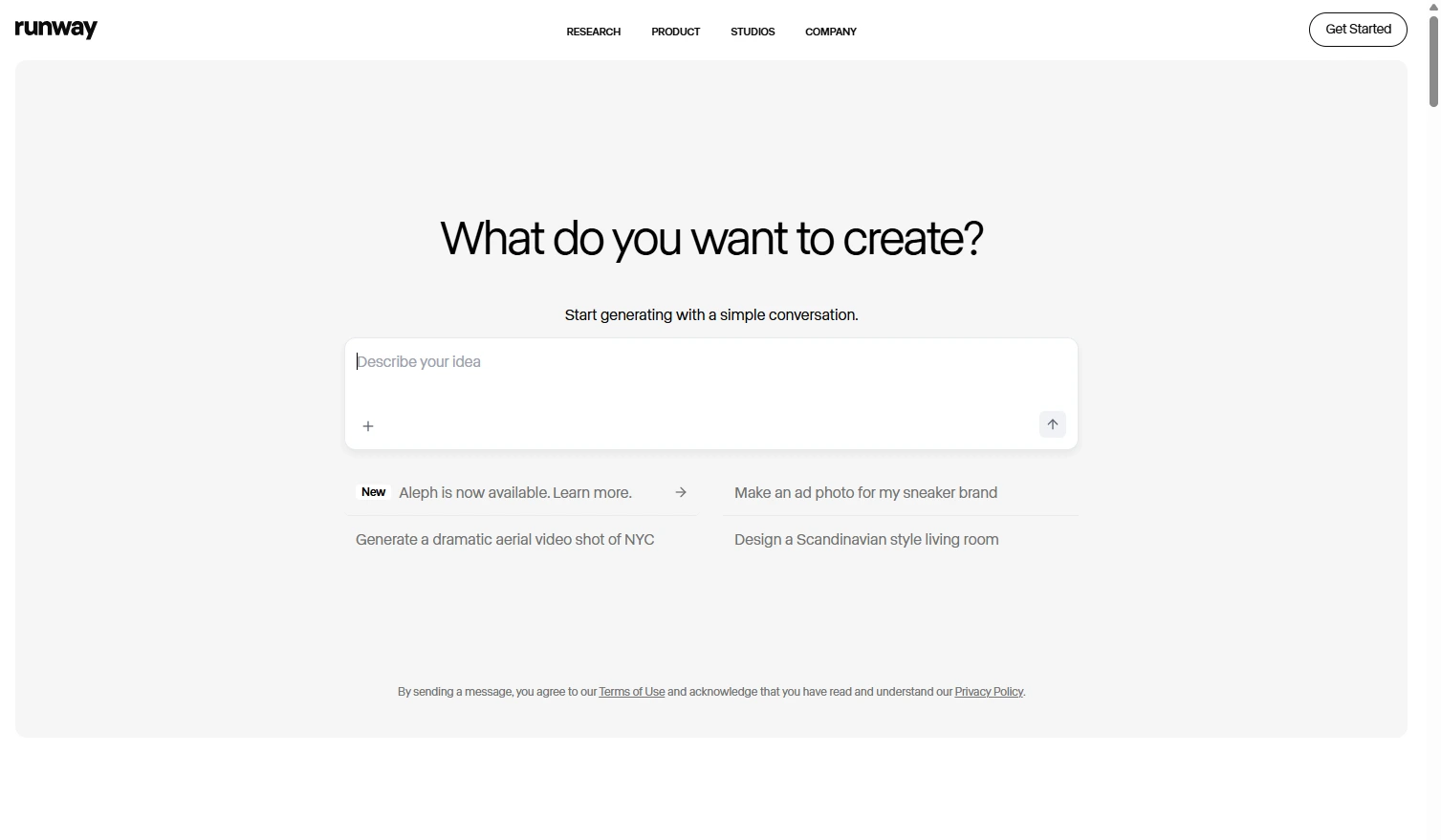 Runway ML AI Video Generator