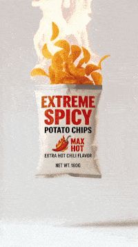 Sora 2 video generation showing dynamic physics of chips erupting from packaging.