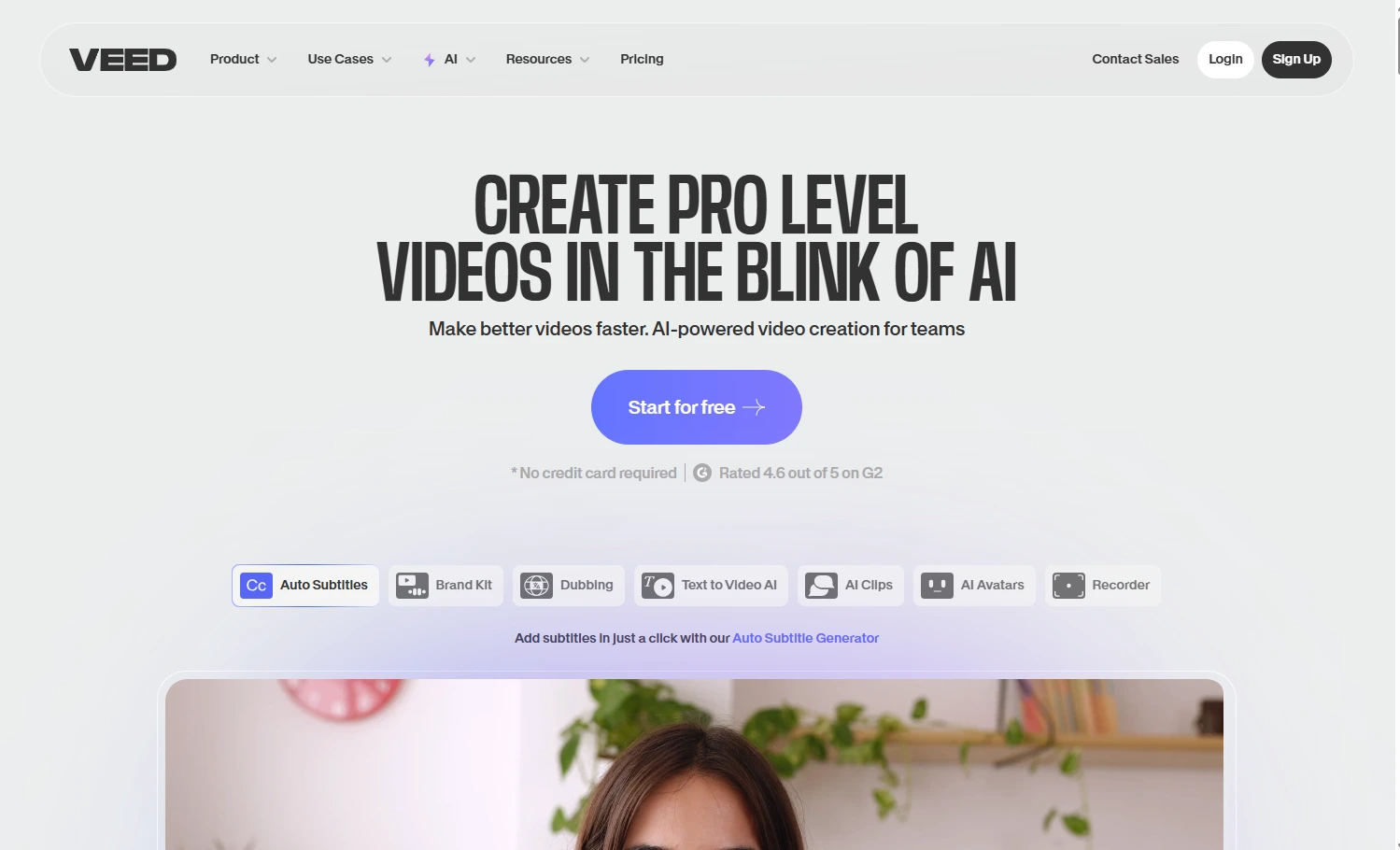 Veed AI Video Generator